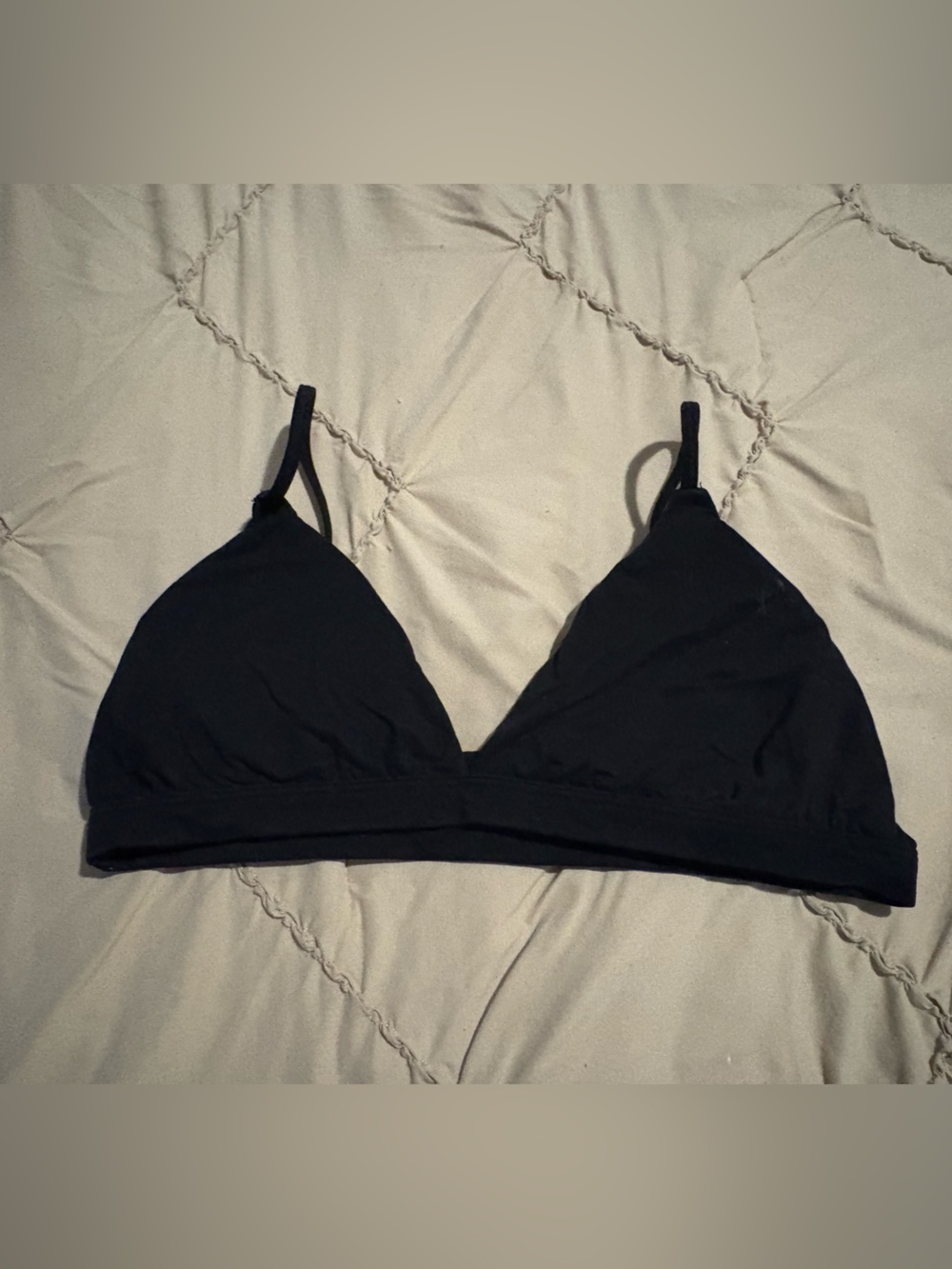 Black Triangle Bralette - Women Intimates